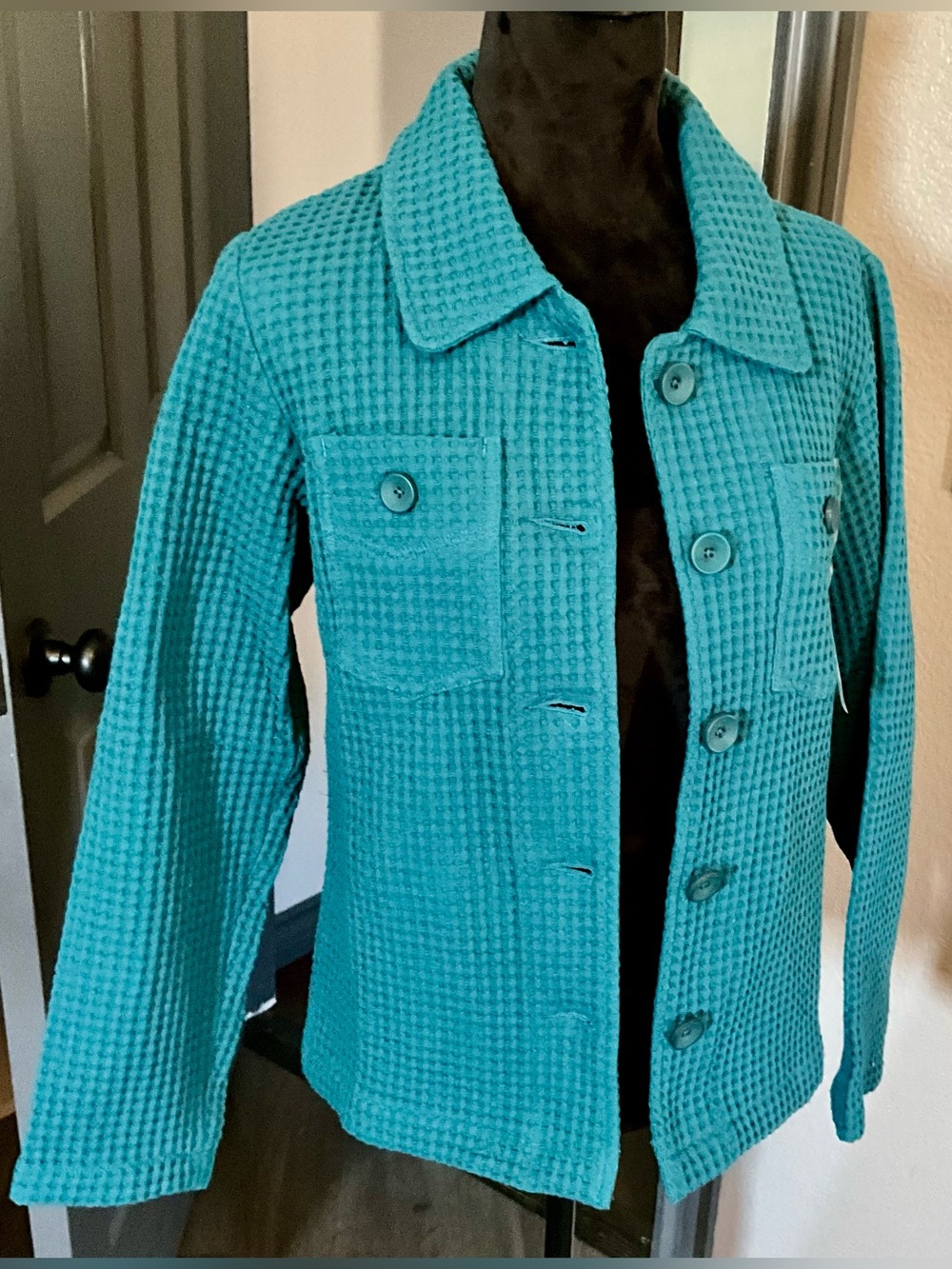Women's Waffle Jacket Size Medium Cabela's